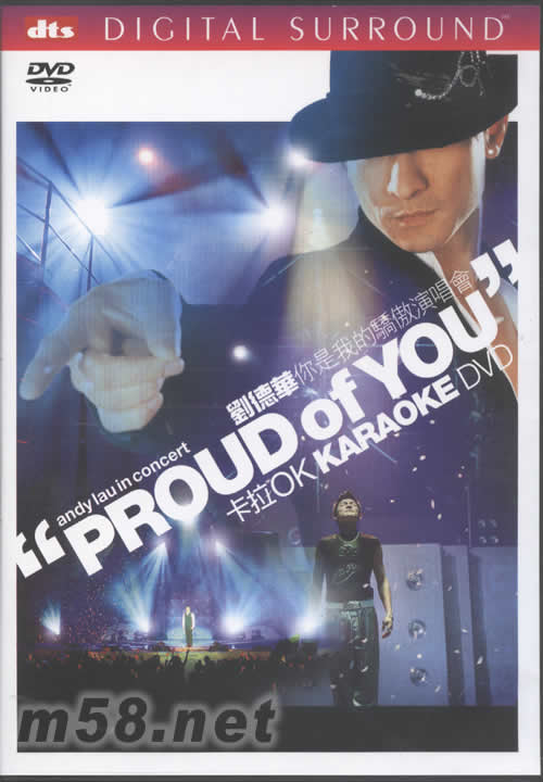 你是我的骄傲演唱会卡拉OK DVD DTS版专辑正面图片