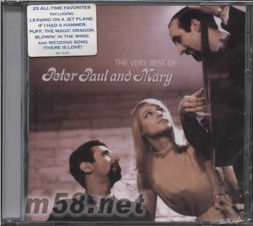 THE VERY BEST OF PETER PAUL AND MARY专辑正面图片