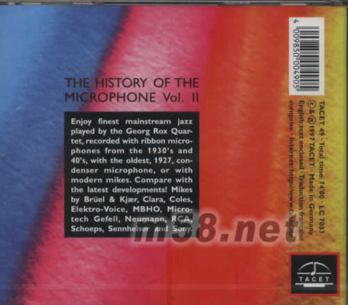 胆咪2DAS MIKROFON VOL.11专辑背面图片