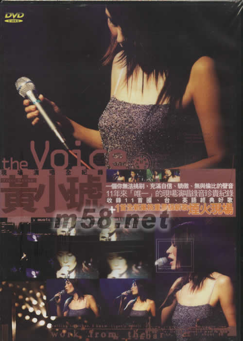 THE VIOCE 现场演唱会全记录DTS版DVD专辑正面图片