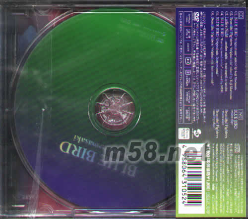 BLUE BIRD CD+DVD(日本B版)专辑背面图片