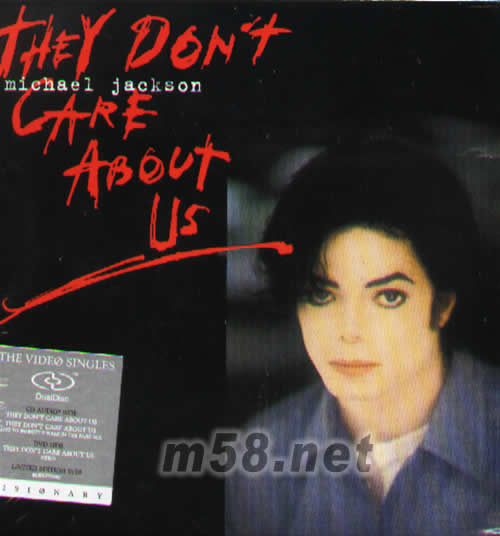 THEY DON’T CARE ABOUT US CD+DVD 单曲 欧版专辑正面图片