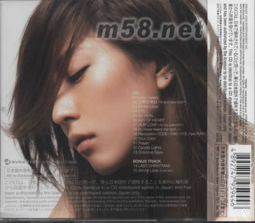 MADE IN TWENTY(20)(CD海外版)专辑背面图片