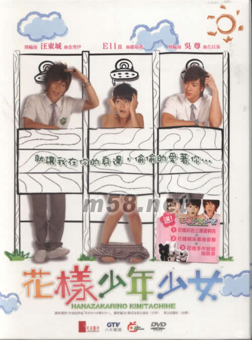 花样少年少女DVD中套(6-10)(台湾版)专辑正面图片