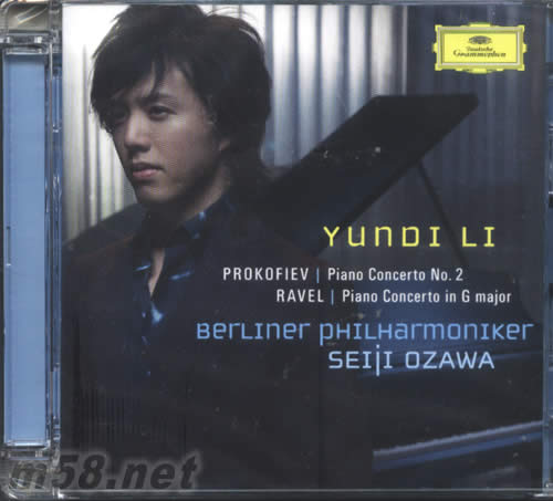 PROKOFIEV PIANO CONCERTO NO2 RAVEL PIANO CONCERTO IN G MAJOR(古典爱好者必备)专辑正面图片