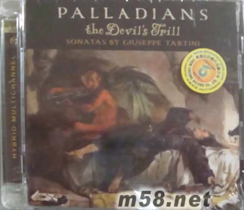 Palladians THE DEVIL’S TRILL 魔鬼的颤音 小提琴SACD专辑正面图片