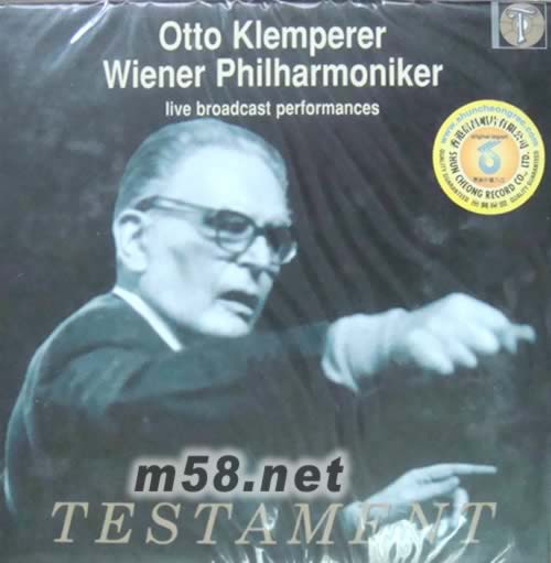 TESTMENT Live Broadcast Performances 指挥 Klemperer(8CD套装)专辑正面图片