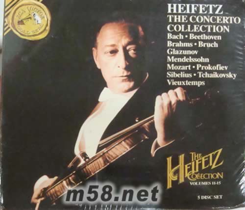 THE HEIFETZ COLLECTION第11-15 5CD套装(GOLD SEAL系列)专辑正面图片