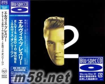 ELVIS 2ND TO NONE 蓝光CD 日本版专辑正面图片