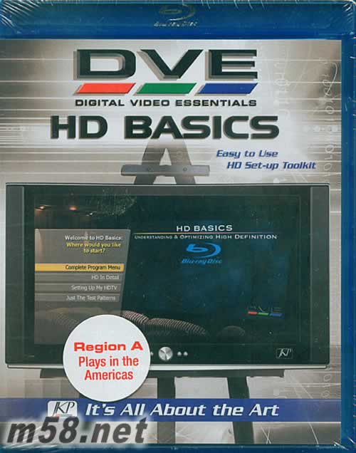 Digital Video Essentials :HD Basics 家庭剧院顶级测试天碟 Blu-ray 美版专辑正面图片