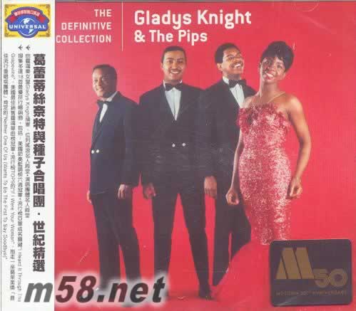 Gladys Knight&The Pips The Definitive Collection蕾蒂丝奈特与种子合唱团 世纪精选 台湾版专辑正面图片