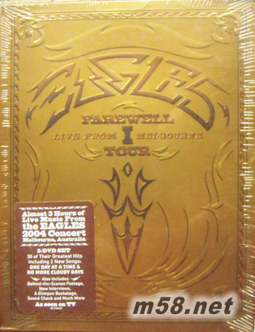 Farewell Live From Melbourne 2DVD专辑正面图片