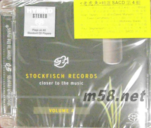 CLOSER TO THE MUSIC 老虎鱼精选SACD 第四辑专辑正面图片