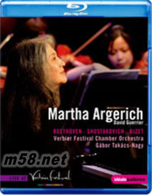 阿格丽希 在韦尔比亚音乐节 Martha Argerich at the Verbier Festival (蓝光blu-ray)专辑正面图片