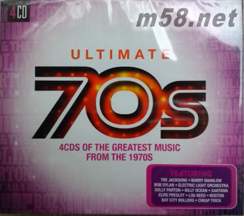 Ultimate...70s 终极70(4CD)套装专辑正面图片