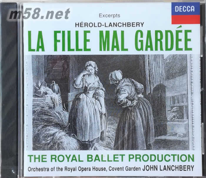 园丁的女儿 LA FILLE MAL GARDEE 奶妈(古典爱好者必备)专辑正面图片