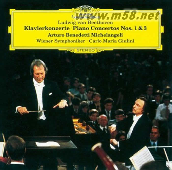 贝多芬钢协 Beethoven: Piano Concerto No. 1&3 SHM-SACD (日本版)专辑正面图片