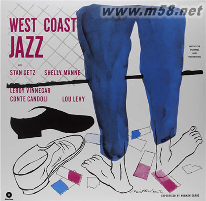 West Coast Jazz 180g 33RPM LP专辑正面图片