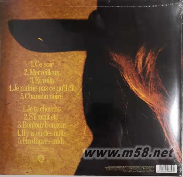 Francoise Hardy 黑胶专辑背面图片