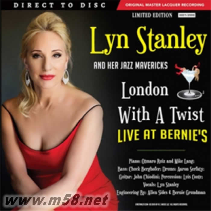 London With a Twist – Live at Bernie’s (2LP) 与茱莉伦敦共舞 - 博尼录音室现场录音 黑胶专辑正面图片