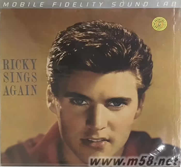 Ricky Sings Again 180g 33RPM LP 黑胶专辑正面图片