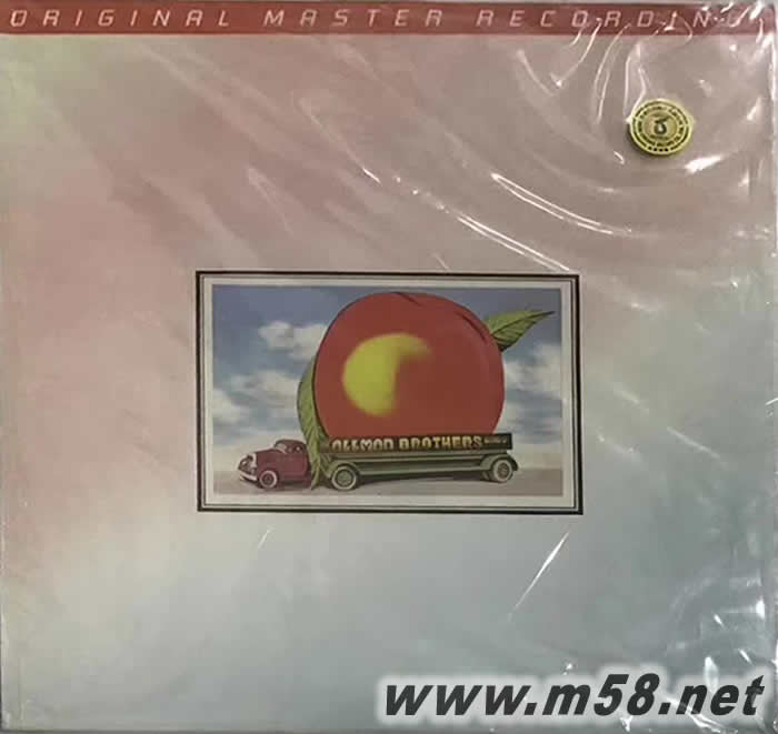 Eat A Peach 吃个桃子 美国南方摇滚乐队奥尔曼兄弟乐队 180g 33RPM LP 黑胶专辑正面图片