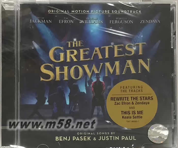 马戏之王 The Greatest Showman专辑正面图片