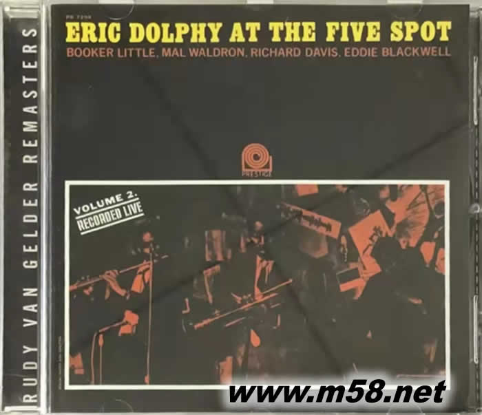 AT THE FIVE SPOT(萨克斯)专辑正面图片