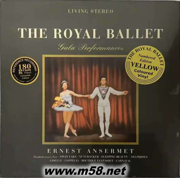 皇家芭蕾The Royal Ballet: Gala Performances 180g 33RPM LP 黑胶黄色