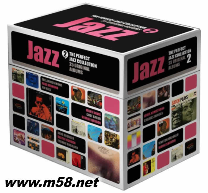 THE PERFECT JAZZ COLLECTION 2 完美典藏爵士 2 - 精选 ( 25CD大套装 )专辑正面图片