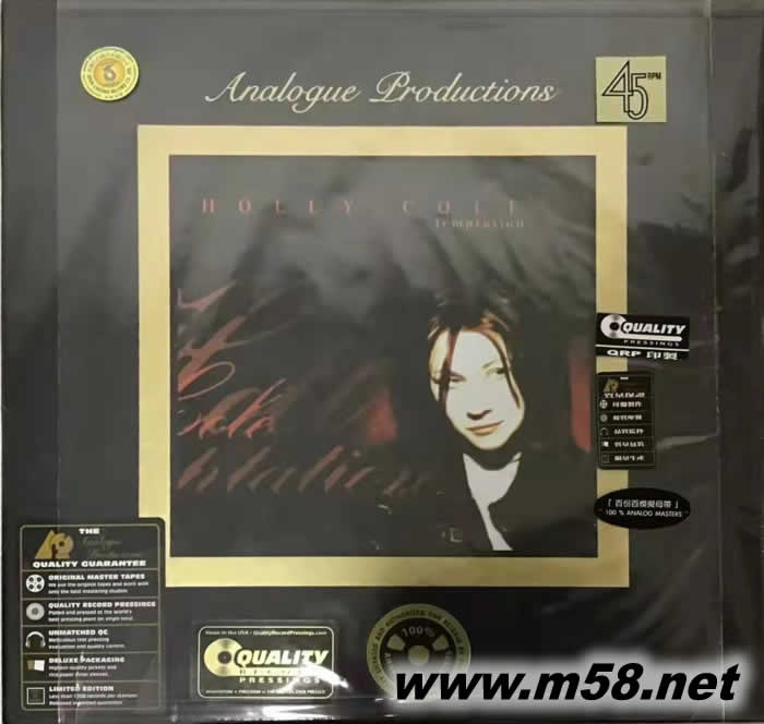 诱惑 TEMPTATION 45RPM LP 双黑胶专辑正面图片