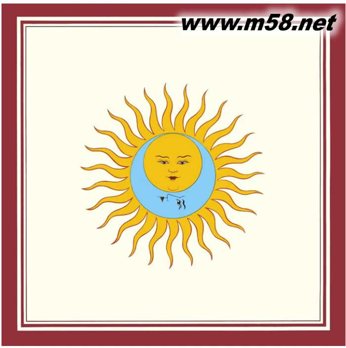 肉冻内的云雀之舌 Larks Tongues In Aspic 双黑胶专辑正面图片