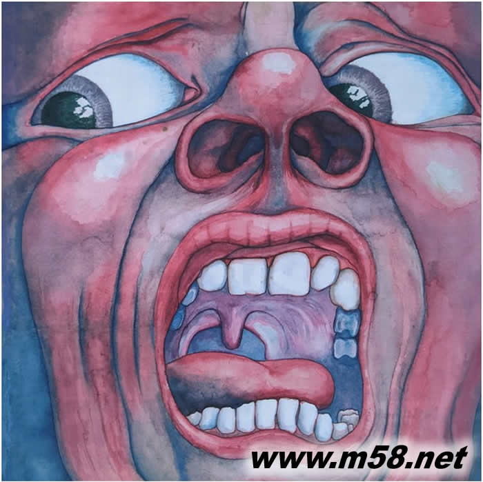 在深红国王的宫殿中 In the Court of the Crimson King 50周年纪念版LP (200g 双黑胶)专辑正面图片