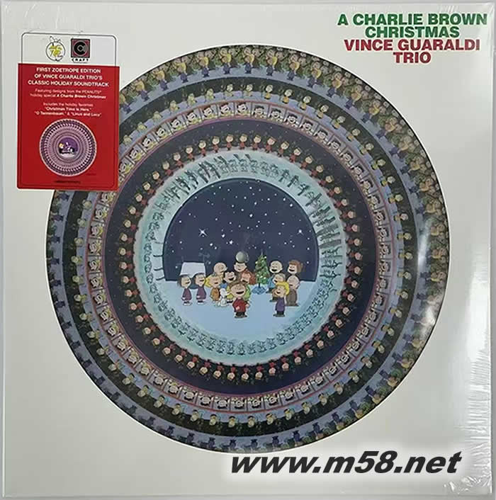 A CHARLIE BROWN CHRISTMAS (爵士三重奏 钢琴、贝斯、鼓) 黑胶专辑正面图片