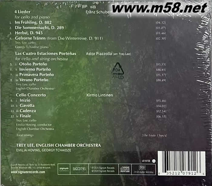 季节中断 SEASONS INTERRUPTED专辑背面图片