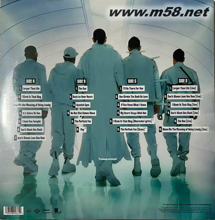 Millennium 2.0 (25th Anniversary 2LP)千禧情2.0 (25周年纪念版2LP) 黑胶专辑背面图片