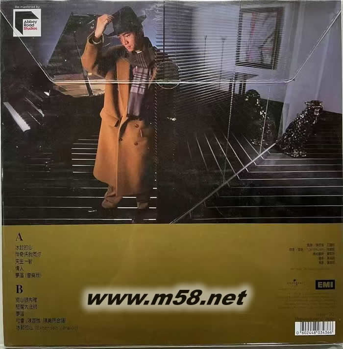 痴心眼内藏 黑胶专辑背面图片