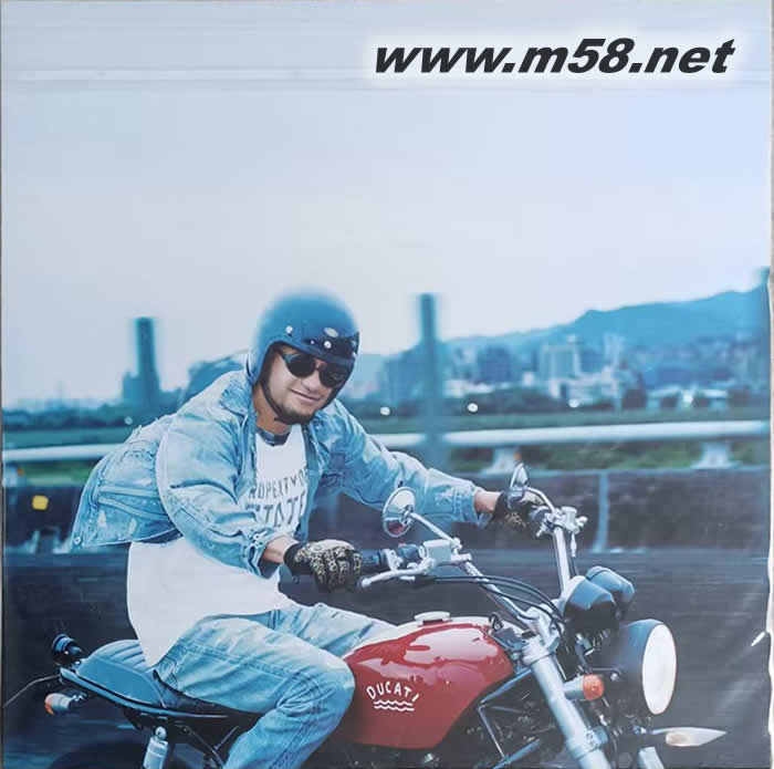 张震岳 跟着感觉走 黑胶专辑背面图片